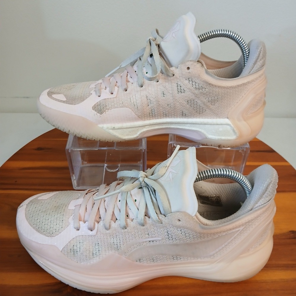 Li-Ning Liren 4 v2 Mens Size 7.5 Pink Basketball Shoes Sneakers Low Wade
